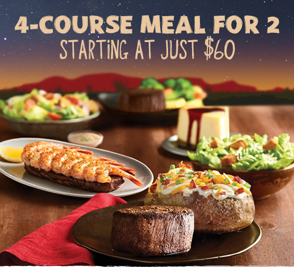 4 COURSE MEAL FOR 2. STARTING AT $60