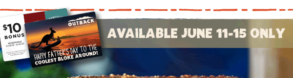 Available June 11-15 Only